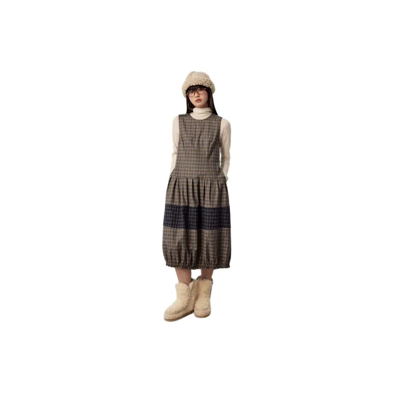 Omont Sleeveless Dresses Women's-9