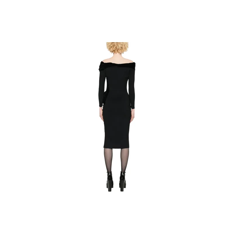 CHIARA BONI La Petite Robe Panelled design Midi Dress-3