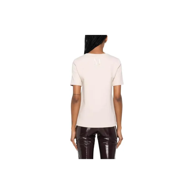 'S MAX MARA Embroidered-logo T-shirt-2