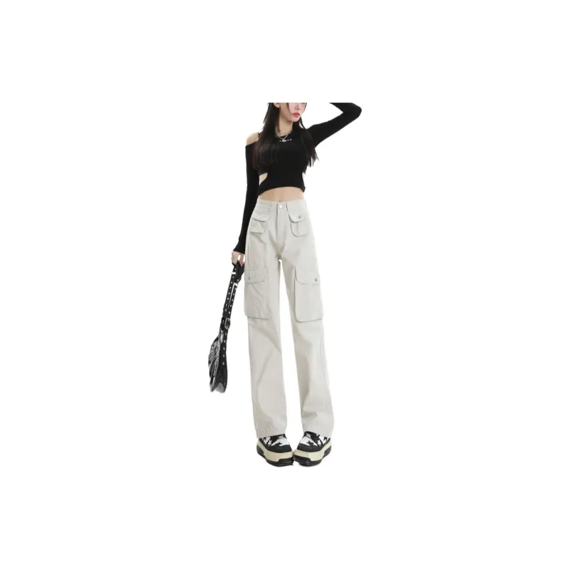 YINLEI Cargo Pants Women's-3