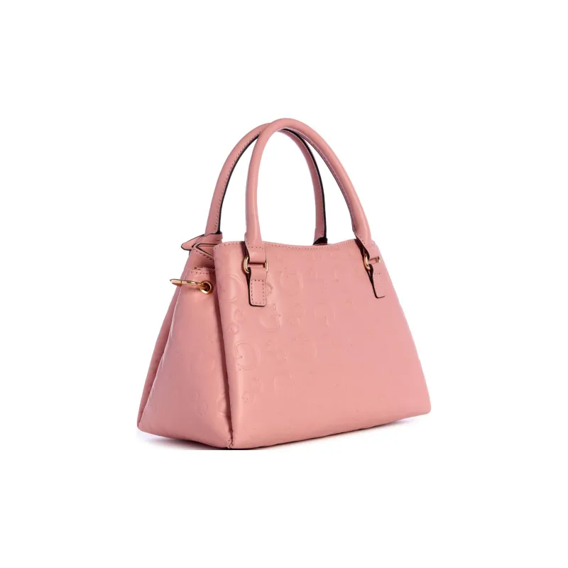 GUESS Artificial Leather Shoulder Bag Crossbody Bag Handbag Women's Pink-1