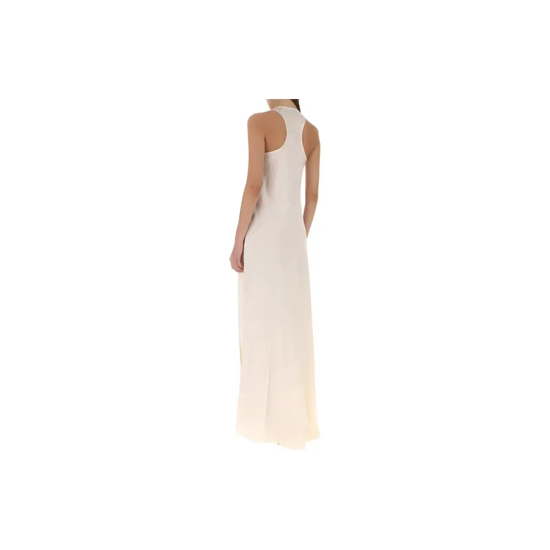 Balenciaga Logo print Racerback Gown-3