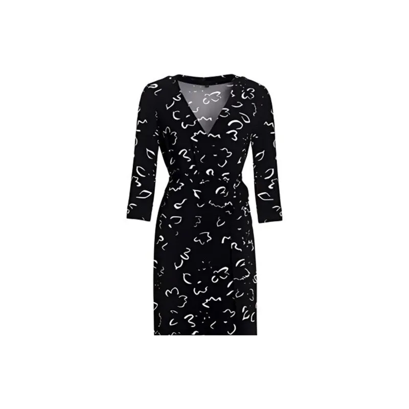 BESIONIA SS22 Short Sleeved Dresses Women's Black-5