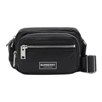 Burberry Polyamide Crossbody Bag Unisex Black