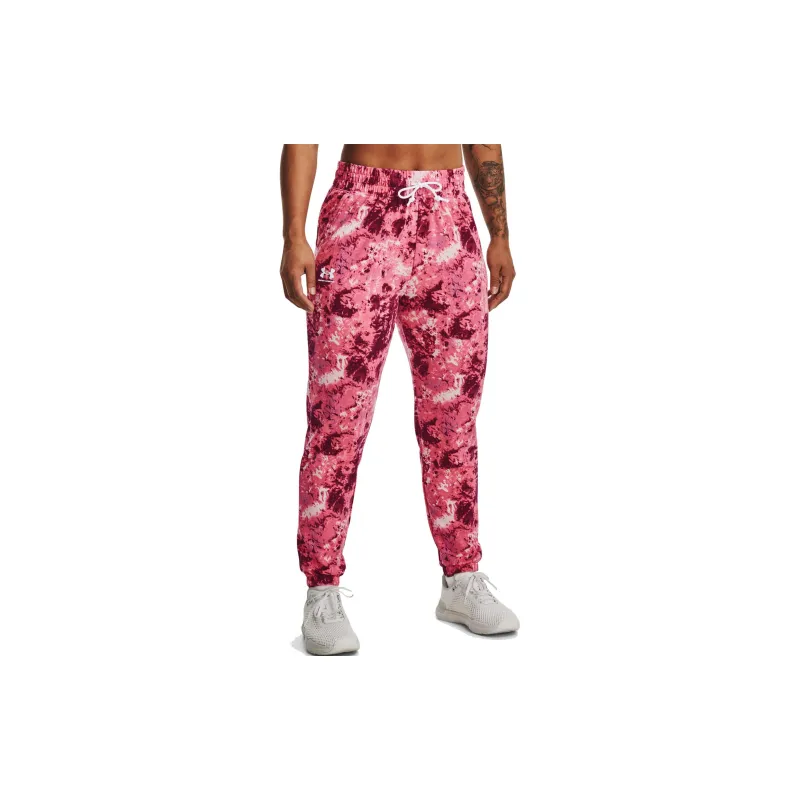 Under Armour Knitted Sweatpants Women's Pink Purple-4