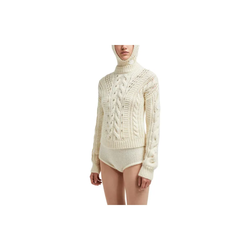 Moncler Sweaters Women's White-3