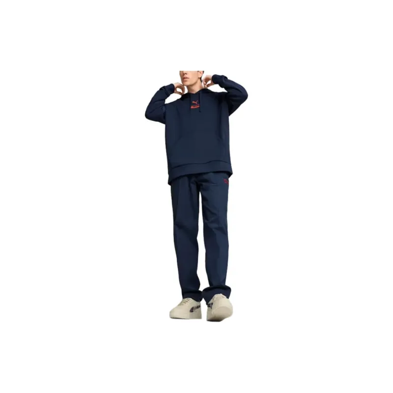 PUMA Porsche Legacy 911 Graphichoodie Sweatshirt Men's Marine Blue-3
