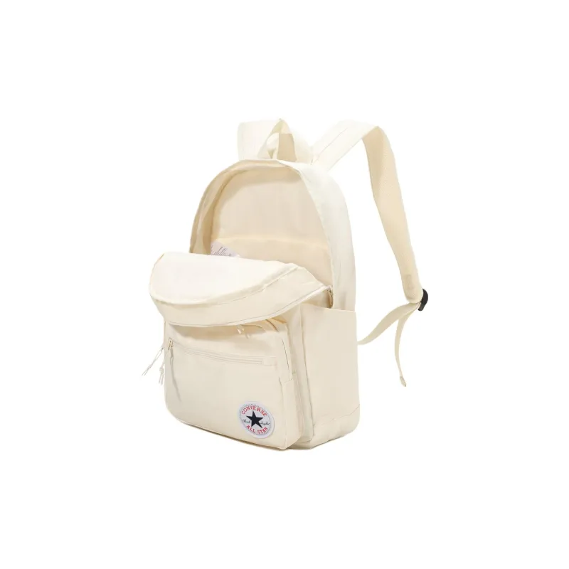 Converse Polyester Backpack Medium Size Unisex White-3