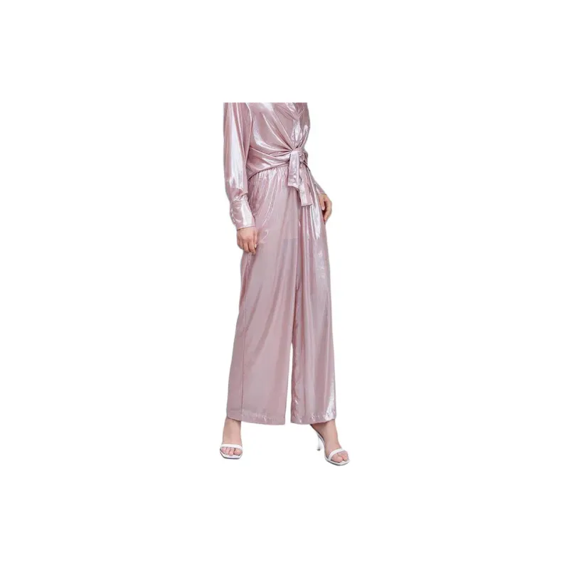 BESIONIA SS23 Casual Pants Women's Pink-3