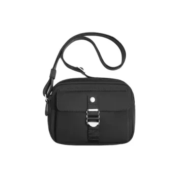 ZARA Polyester Crossbody Bags Regular Men's Green/Black
