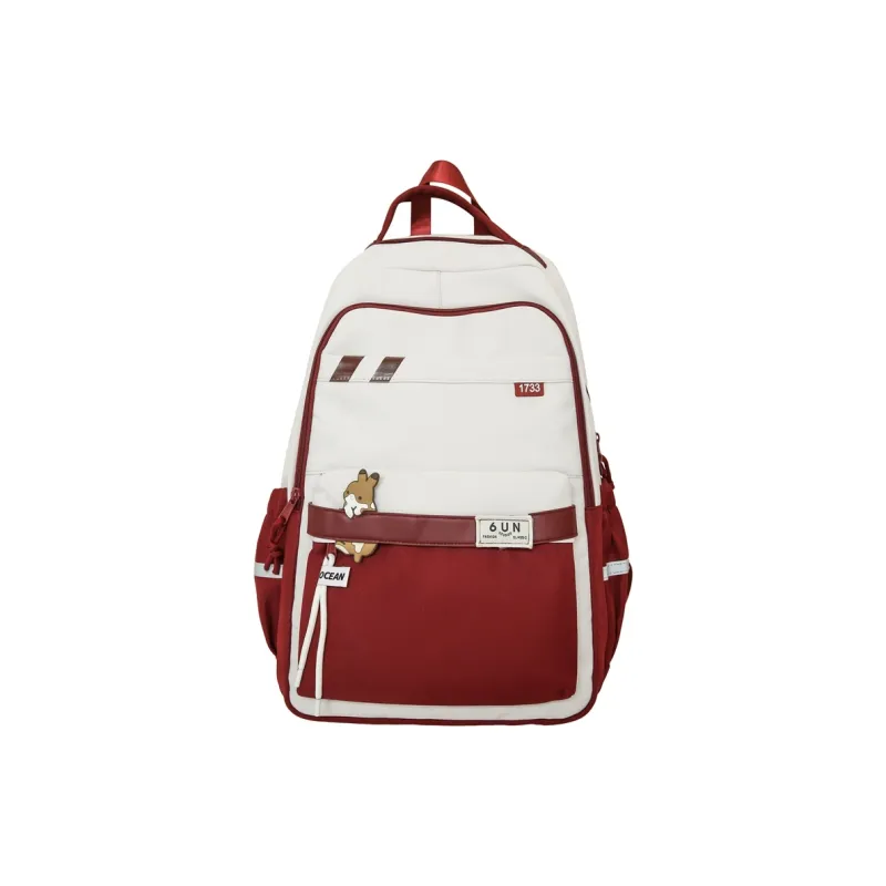 Travel Nylon Backpack Women's Multicolor-18