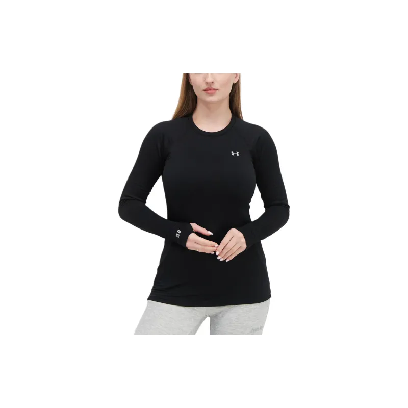 Under Armour Raglan Sleeve T Shirt Women's Black-2