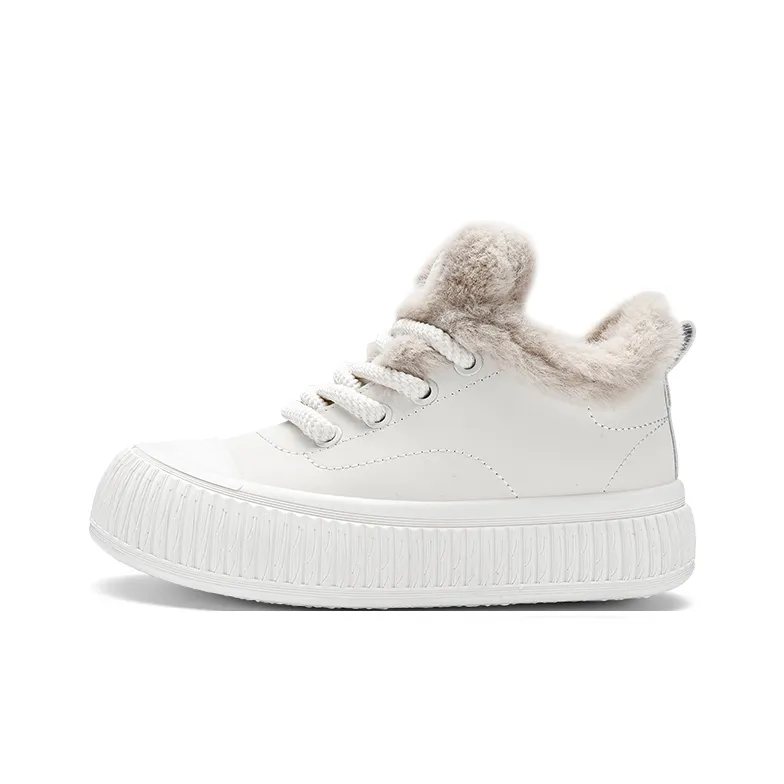 POLAR BEAR Warm Cushioning Low-Top Skateboard Shoes Women's-0