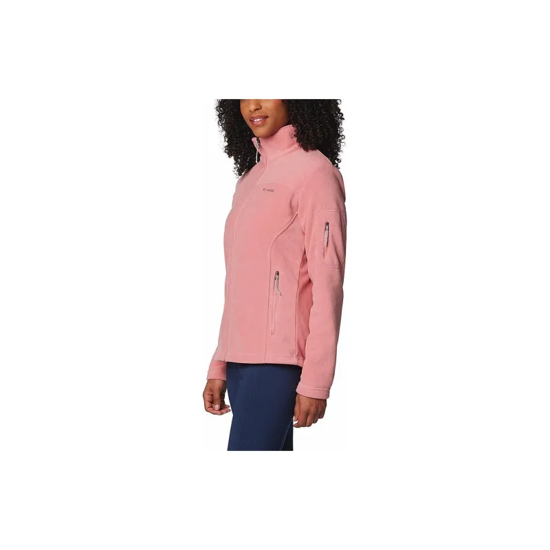 Columbia Trek Pink Fast Trek II Jackets & Coats Women's Pink-3