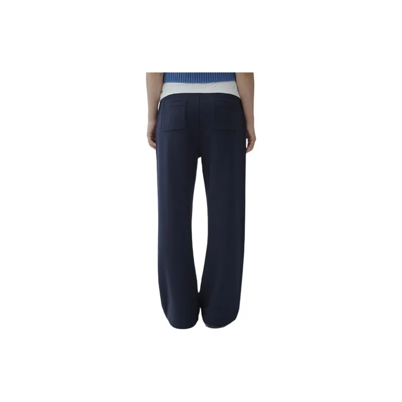 COVERNAT FW24 Casual Pants Women's Marine Blue-3
