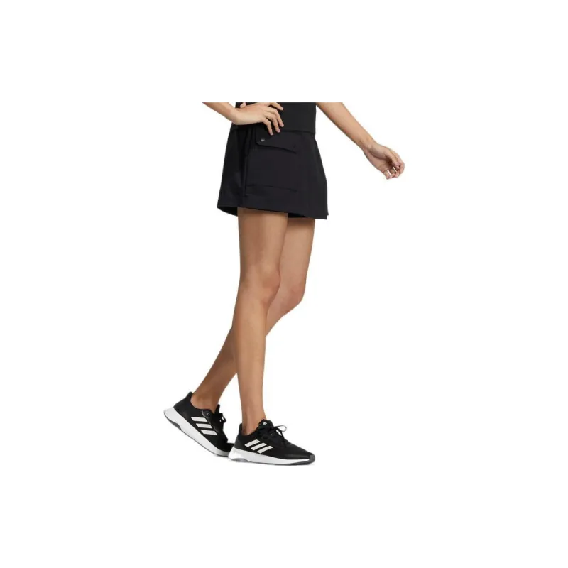 Adidas Neo Casual Short Skirts Women's Black-1