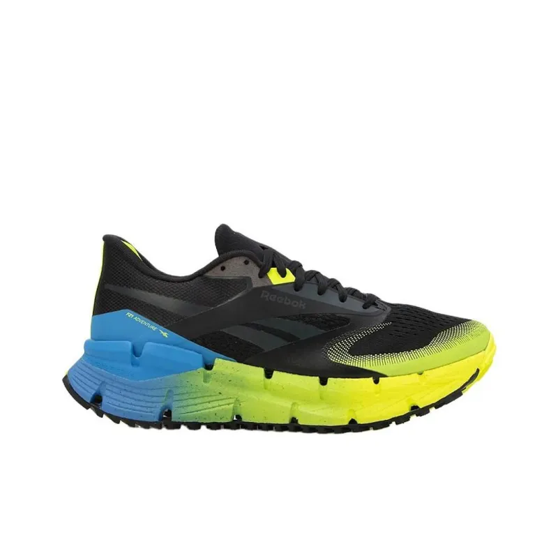 Reebok FloatZig 1 'Black Digital Lime Blue'-1