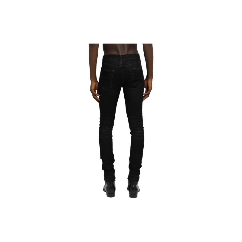 SAINT LAURENT Jeans Men Black-5