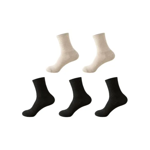 MIIOW Crew Socks For Fall And Winter Men's Combo Set