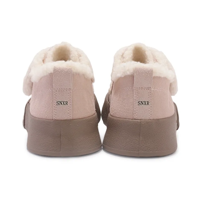 SNXR Thermal Slip Resistant Cushioning Abrasion Resistant Low Top Skateboard Shoes Women's Pink-5