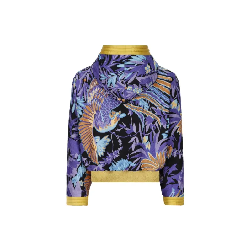 SAINT LAURENT Kimono Long-Sleeved Teddy Jacket-3