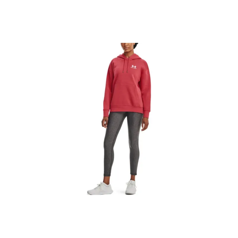 Under Armour Essential Sweatshirts Women's Red-4