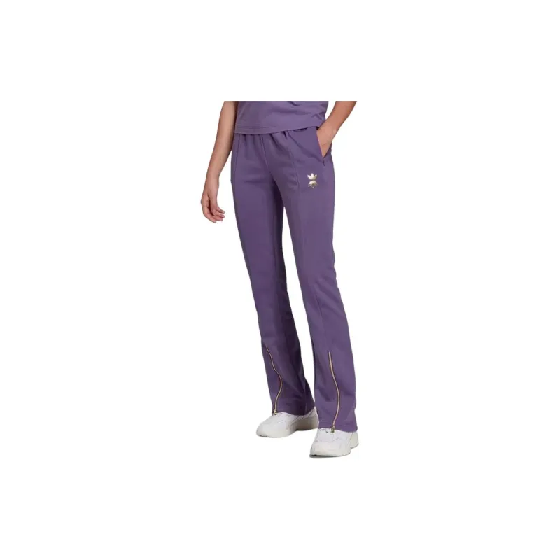 Adidas Originals Clover Series Casual Pants Women's Purple-1