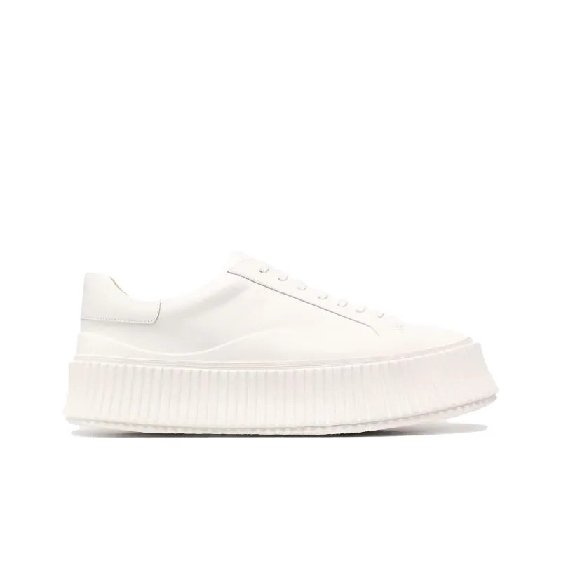 JIL SANDER Ribbed-sole Low-top Sneakers-1