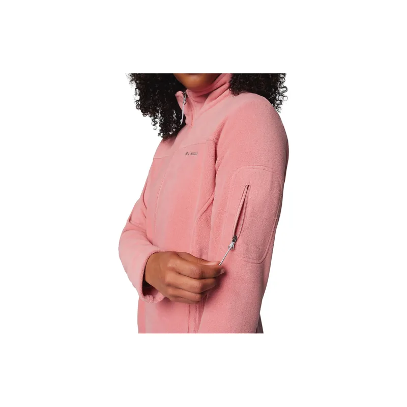 Columbia Trek Pink Fast Trek II Jackets & Coats Women's Pink-4