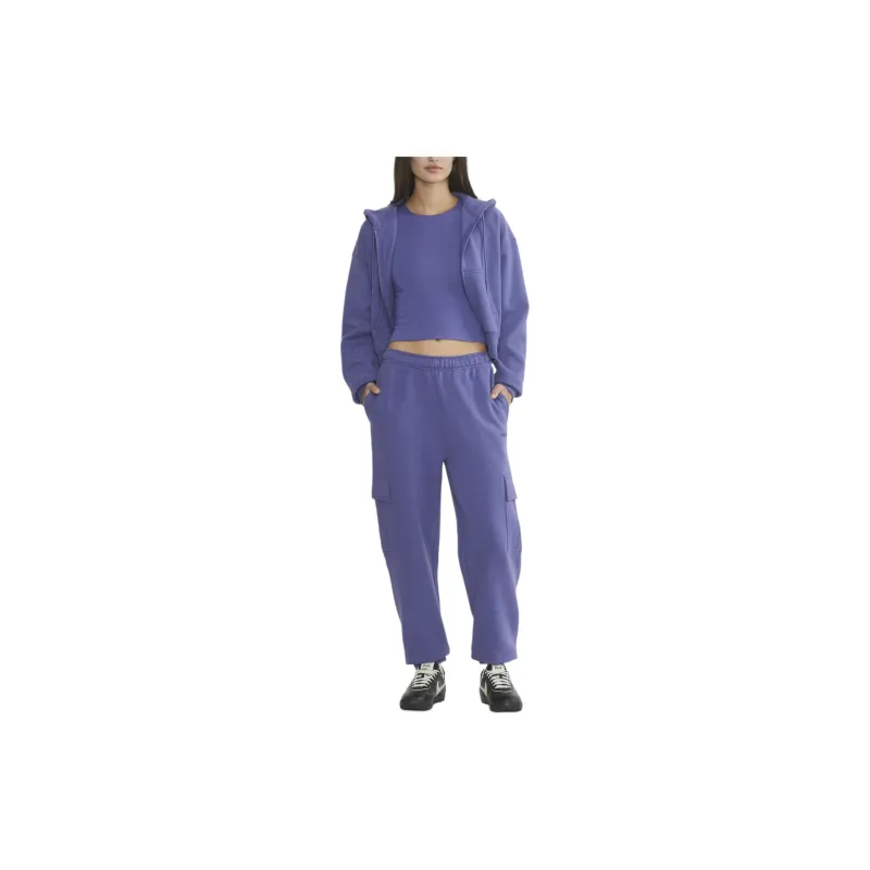 ARITZIA Sweatfleece Cozy Fleece Mega CargoTM Jogger Knitted Sports Pants Women's Nightshade Blue/cheese Blue-2
