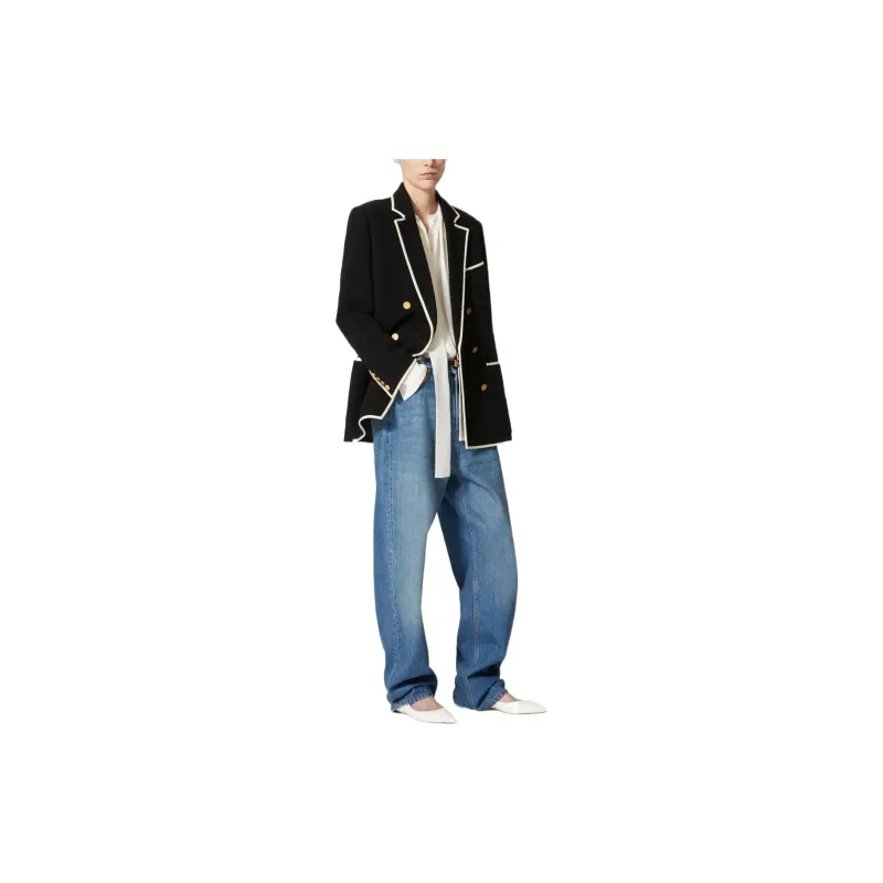 Valentino FW22 Jeans Women's Blue-1