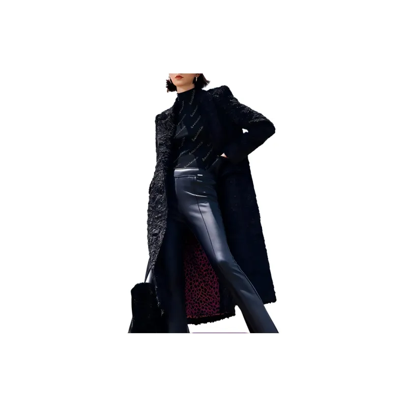 BESIONIA FW23 Coats Women's Black-1