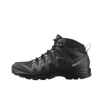 SALOMON X Braze MID GTX Wear resistant And Waterproof Mid Top Trekking Shoes Men's Black