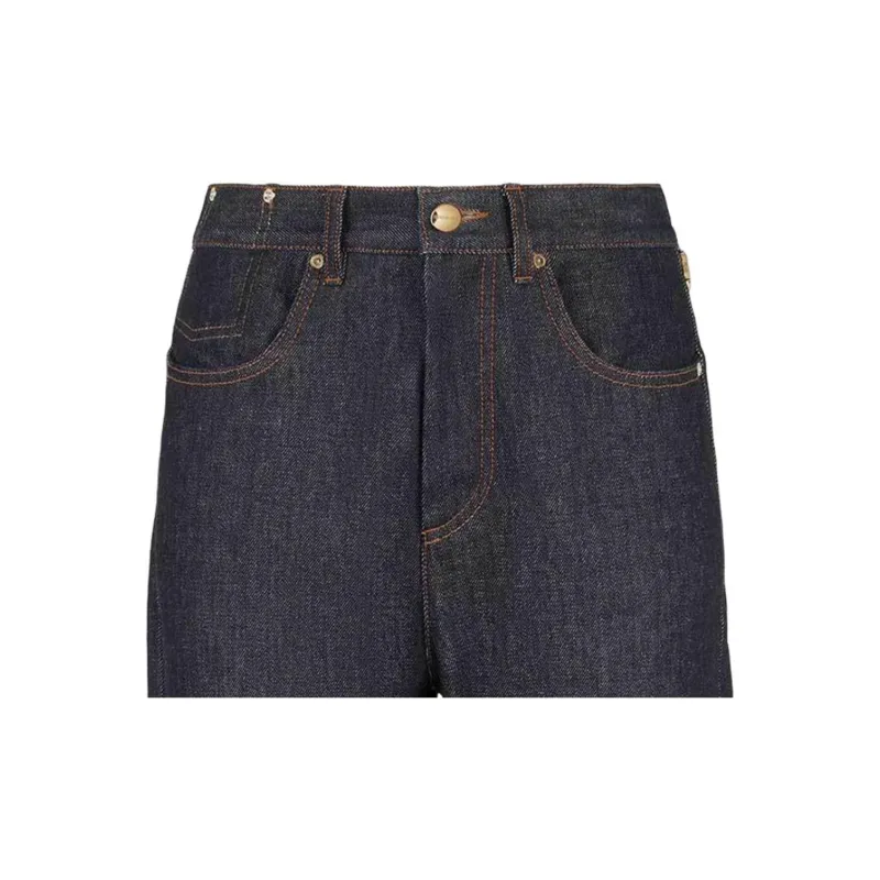 FENDI Jeans Women's Blue-6