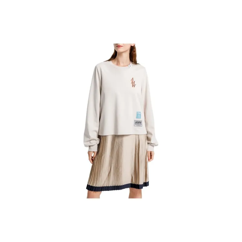 FILA Long Sleeved Dresses Women's Hyacinth Bean Gray-2