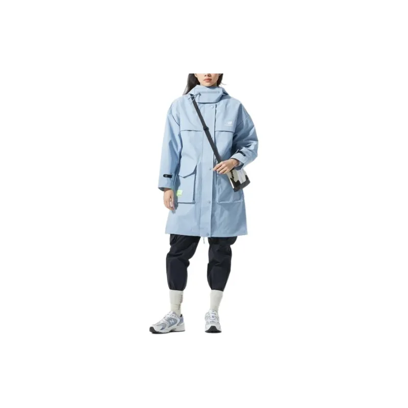 New Balance Jackets Women's Blue-2