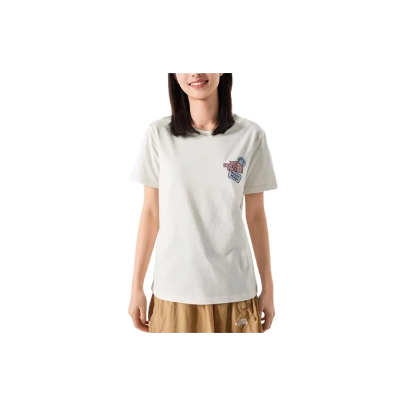 THE NORTH FACE T Shirts Women's White-3