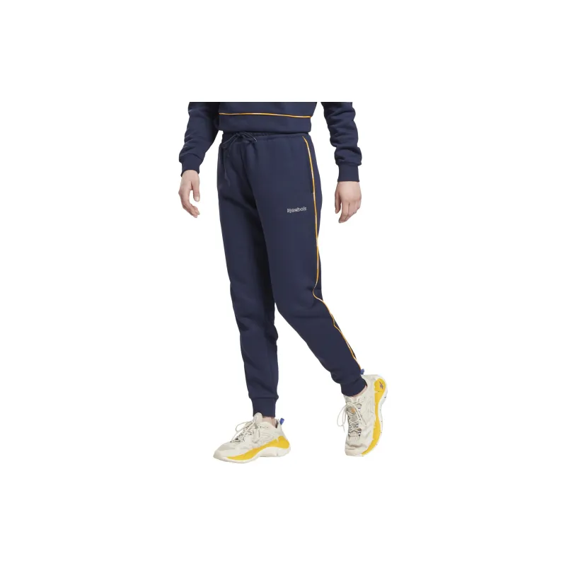 Reebok Knitted Sports Pants Women's Navy Blue-2