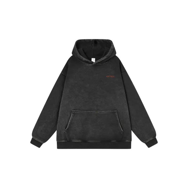 FAKE VINTAGE Sweatshirt Unisex Black-1