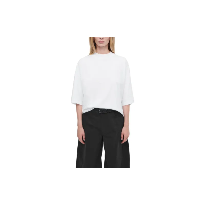 COS Drop Shoulder Sleeve T Shirt Women's White-1