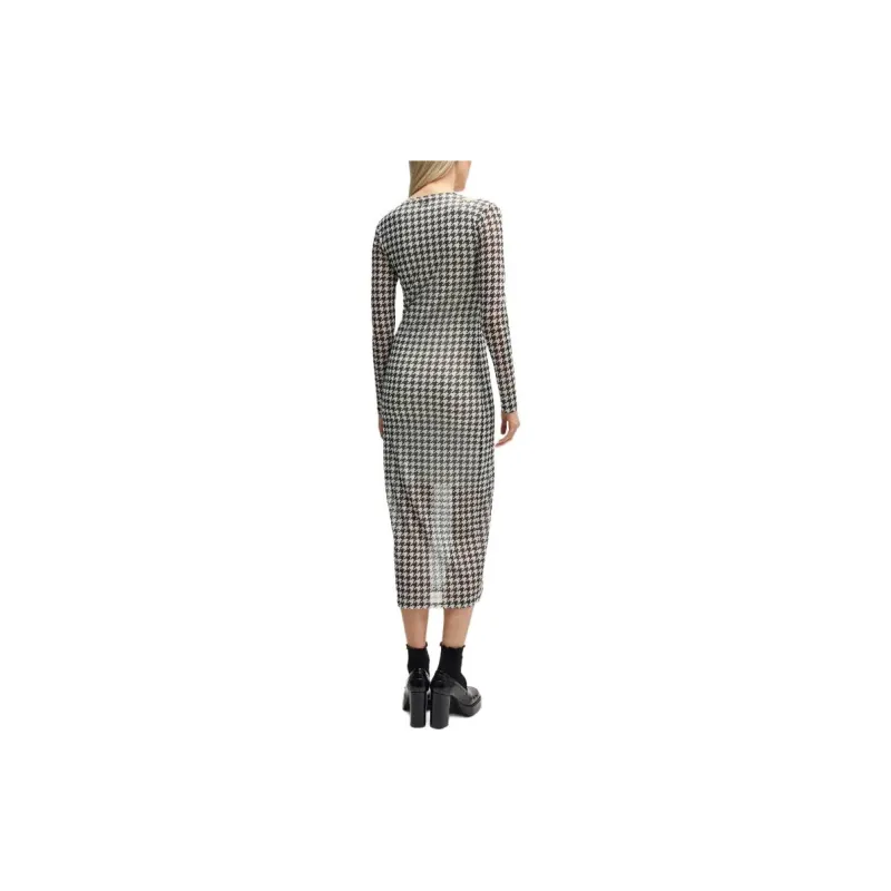 HUGO BOSS Long Sleeved Dress Women's Black-2