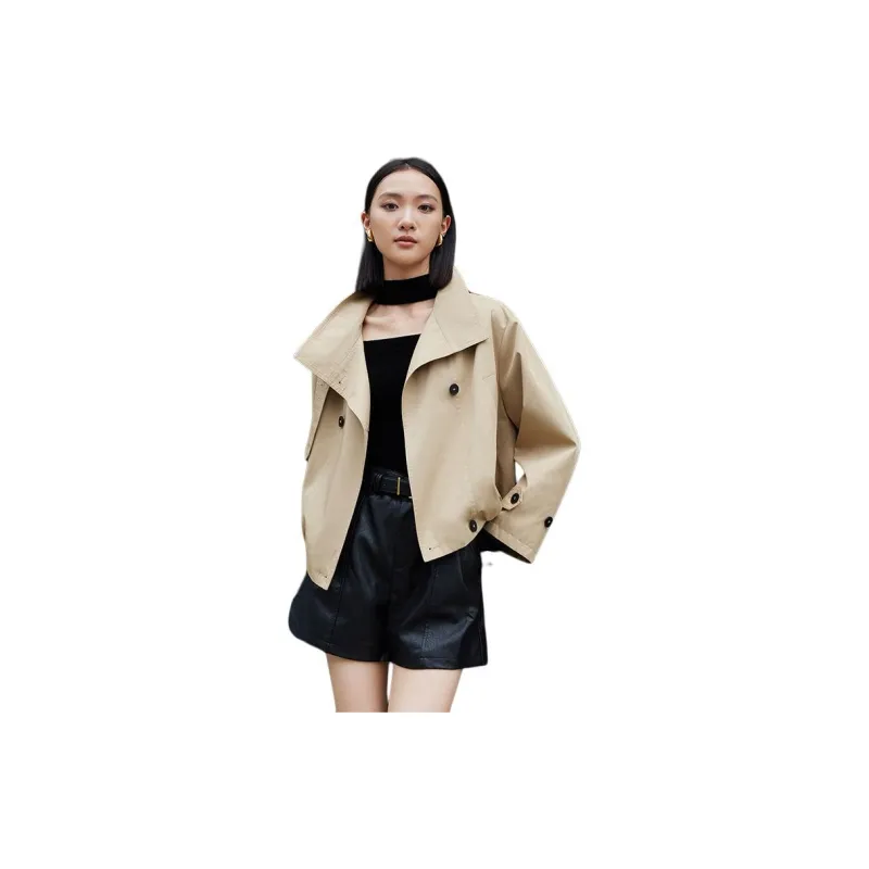 Yi Mengyuan Trench Coat Women's Ancora Red-6