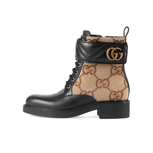 GUCCI Women's Ankle Boot 'Double G - Beige'