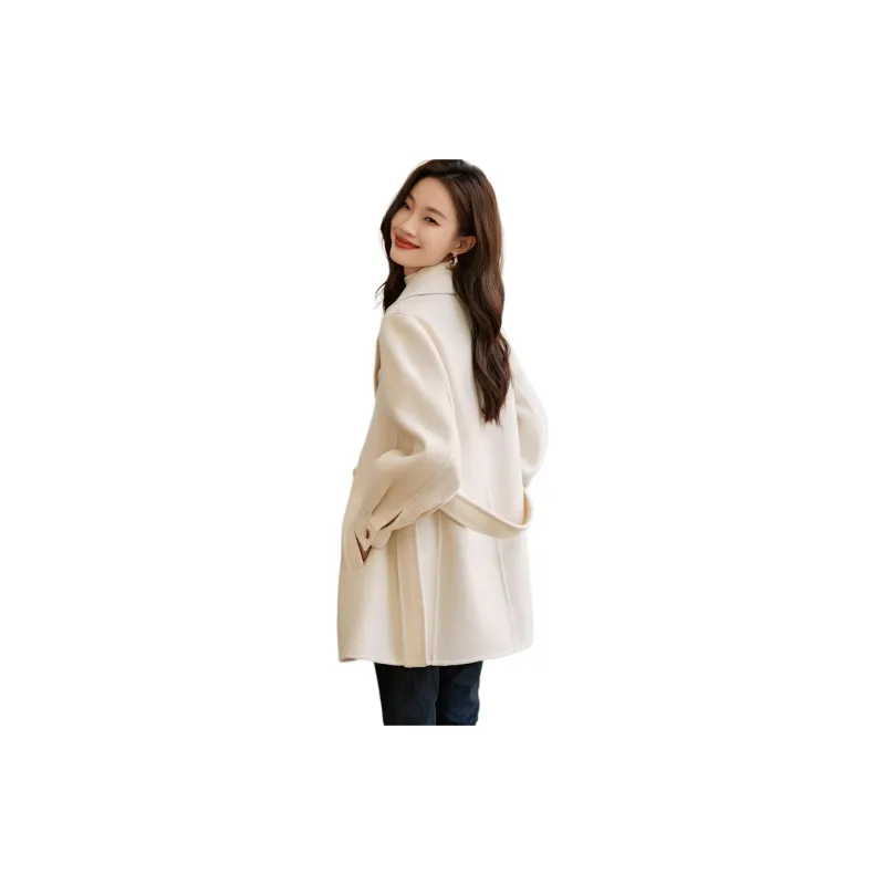 Mo Han Yi Mei Coat Women's Ecru-1