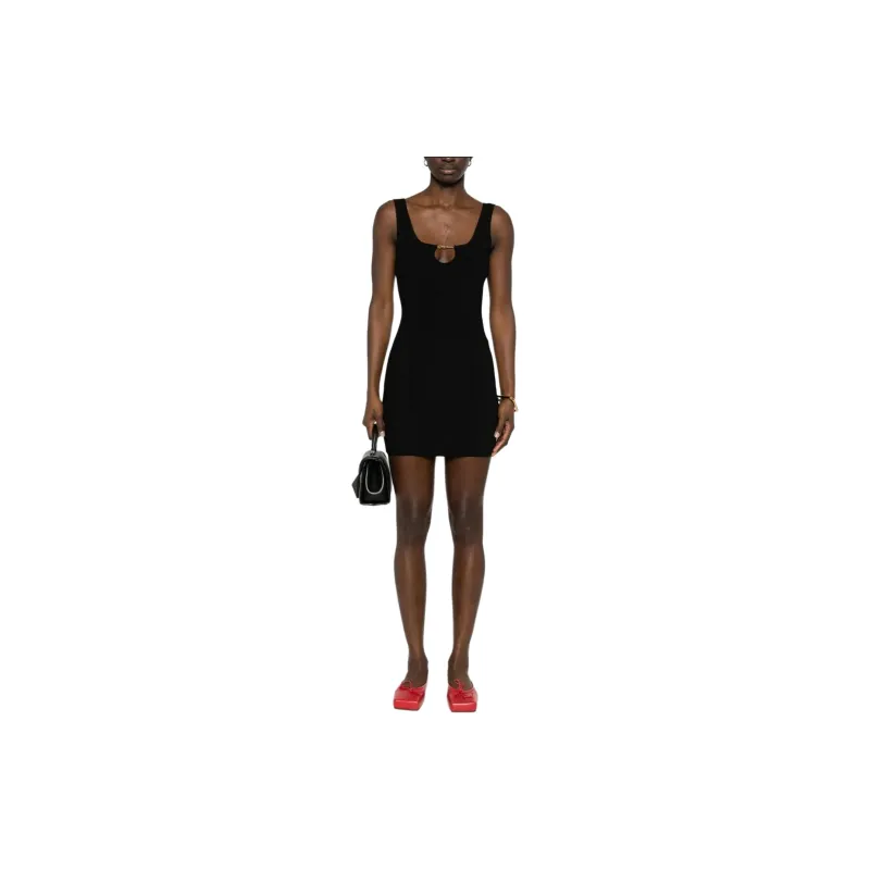 Jacquemus La Mini Robe Sierra 'Black'-2