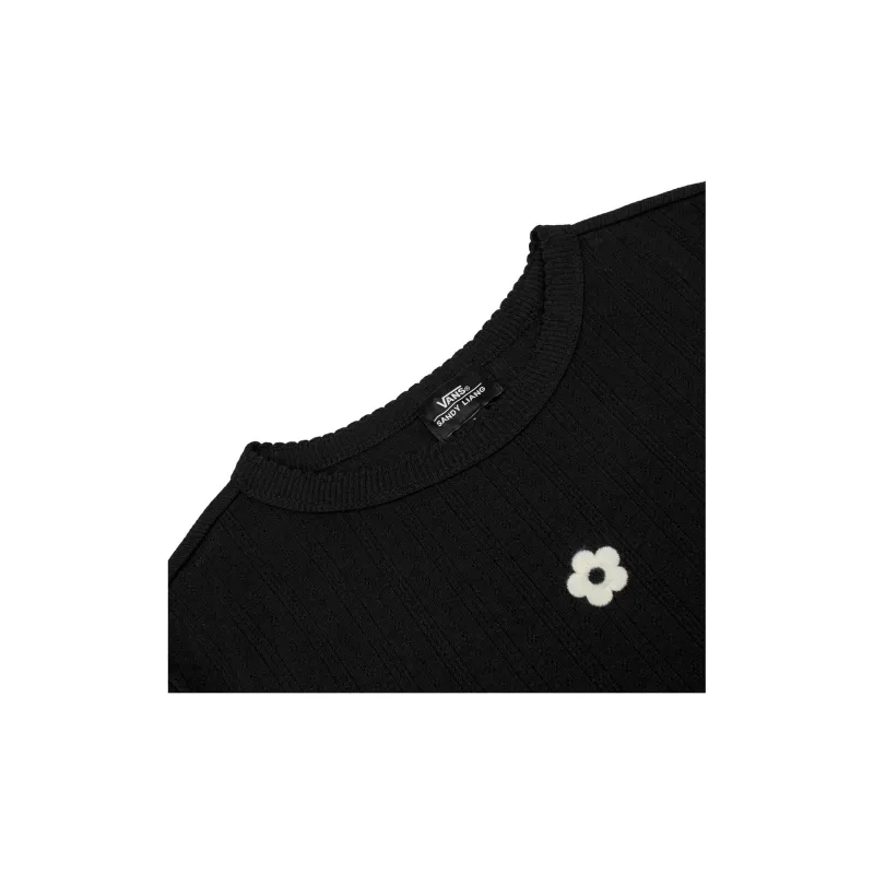 Vans SANDY LIANG Long Sleeved Dresses Women's Black-5