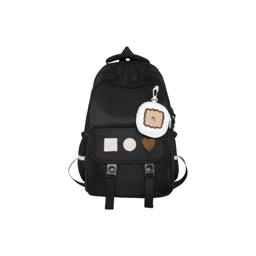Travel Nylon Backpack Unisex Multicolor
