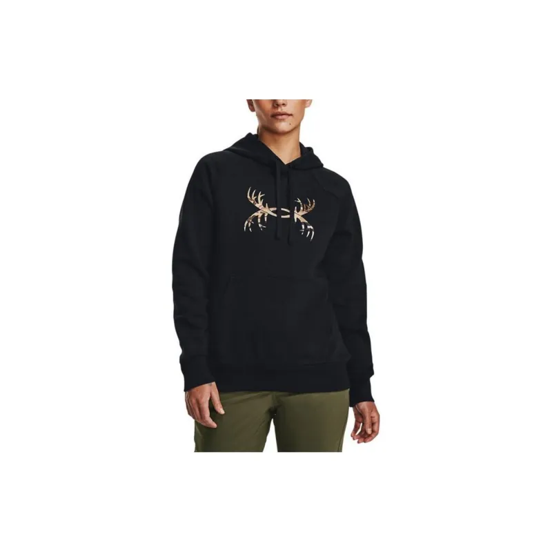 Under Armour Rival Sweatshirts Women's Black-2
