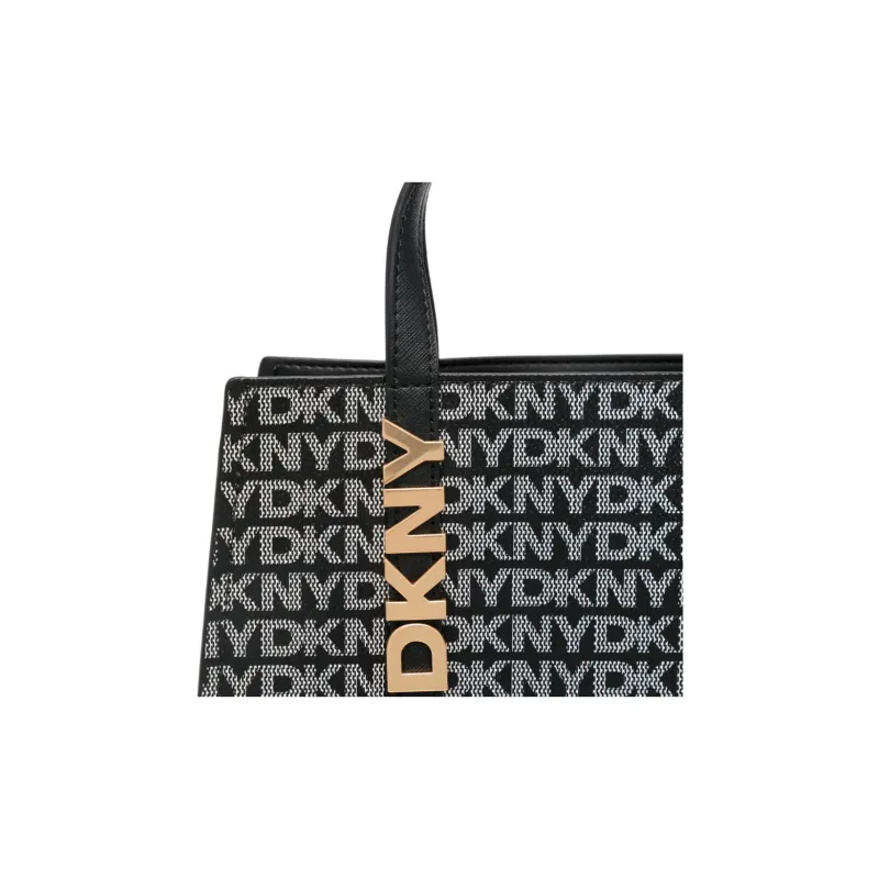 DKNY PVC Tote Bag, Shopping Bag, Shoulder Bag, Crossbody Bag, Handbag Trumpets Women's Black-2