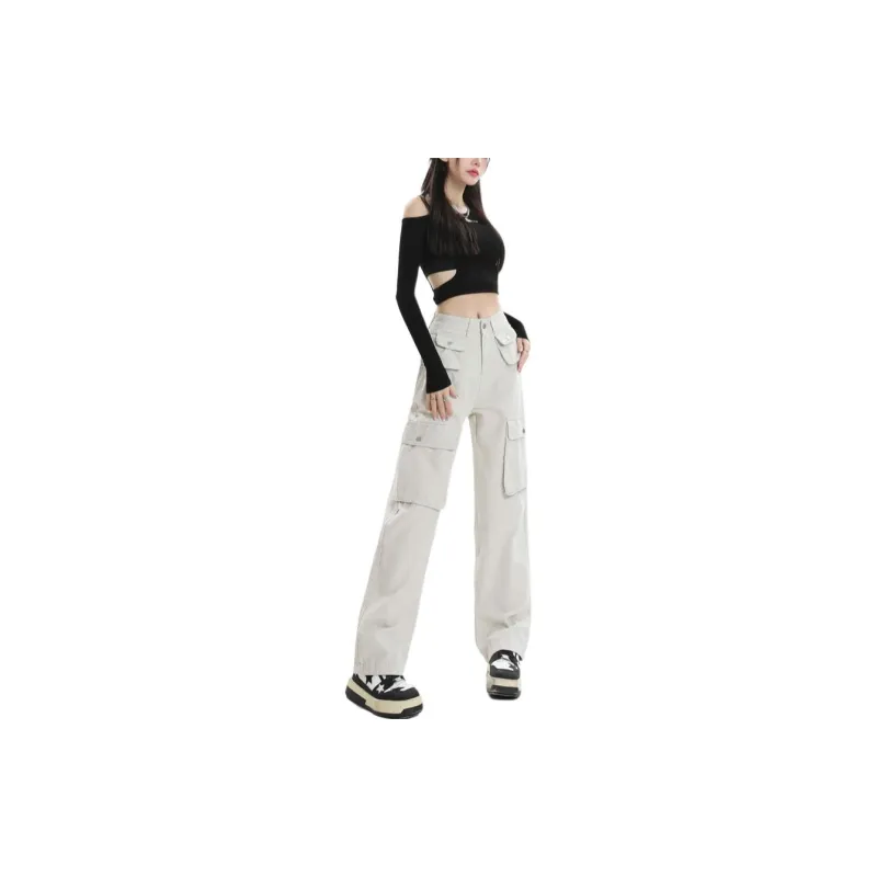 YINLEI Cargo Pants Women's-2